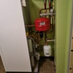 Partie hydraulique externe de la chaudière